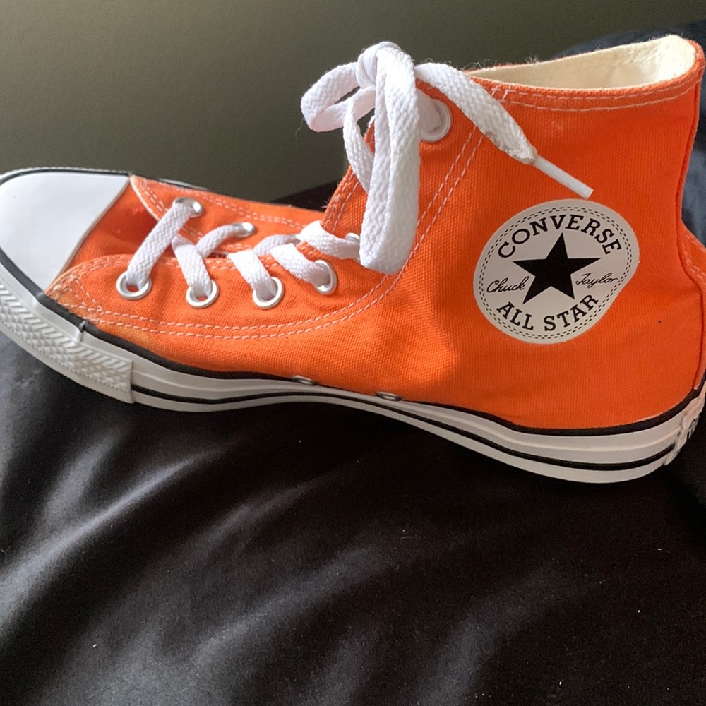 High too orange converse